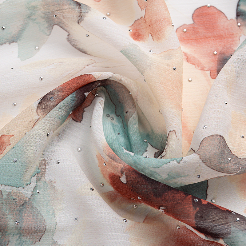 Kain sifon, satin, tekstil rumah/piyama sutra imitasi